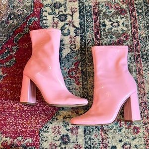 Pink GoGo Boots Steve Madden